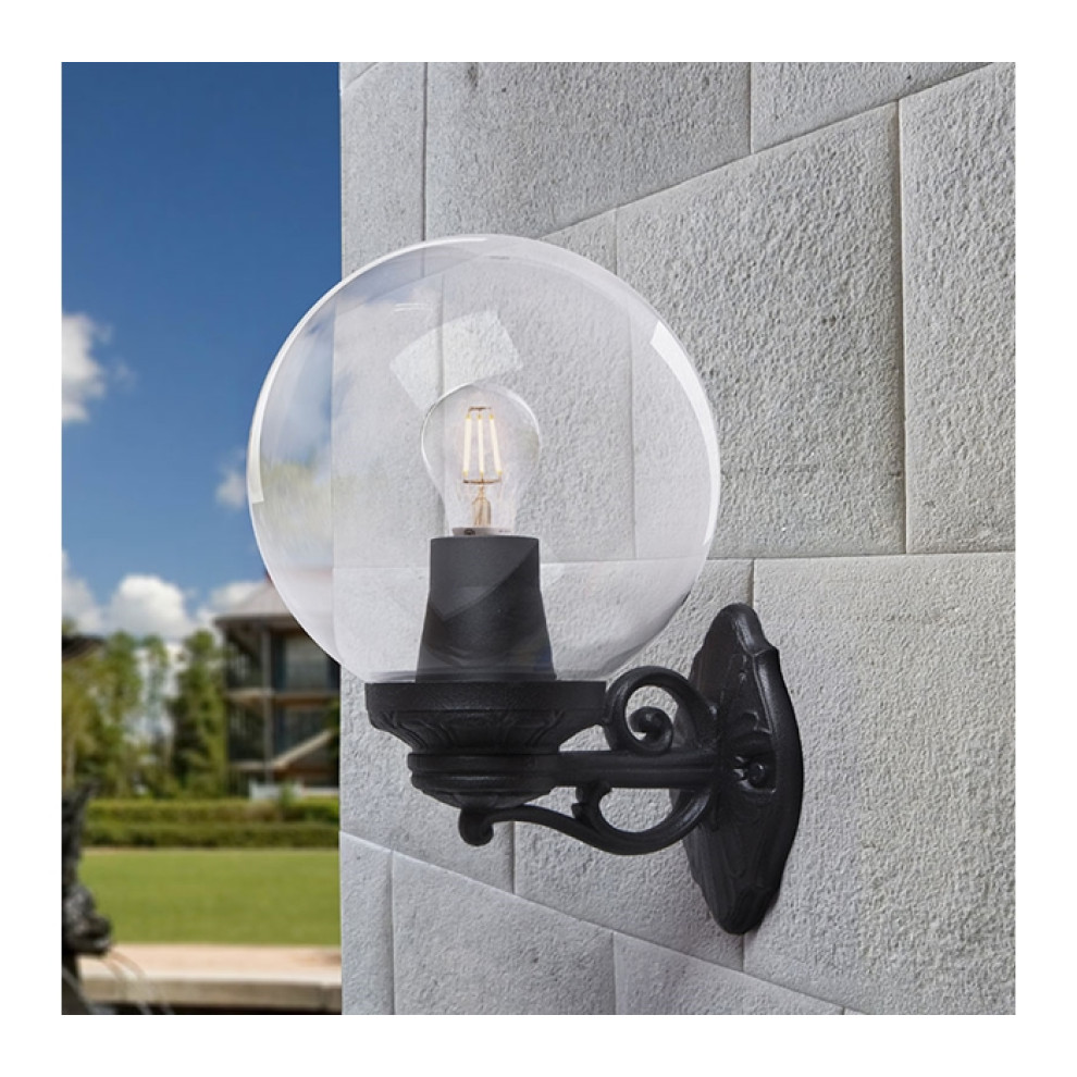 BISSO/G250 BLACK CLEAR E27 G25.131.000.AXE27